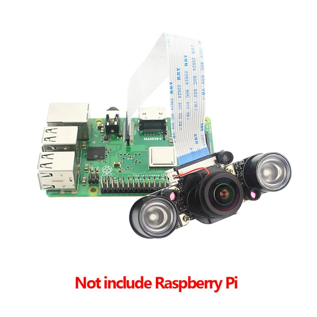 Модуль камеры для Raspberry Pi с автоматической ИК камерой ночного видения 5 Мп HD веб