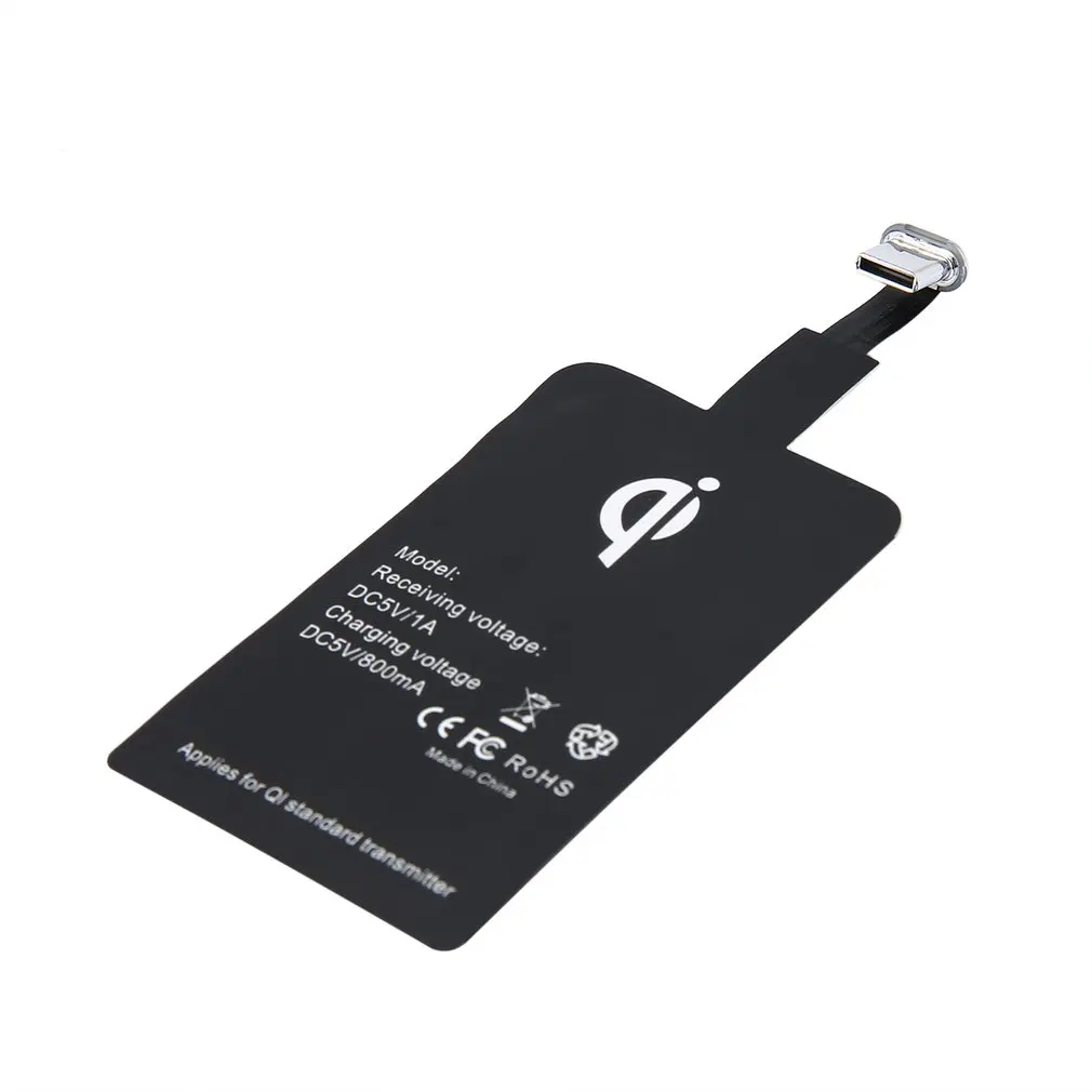QI Wireless Charger Receiver for iPhone 6 6s 5 5C Samsung S6 Charger Receiver Universal Portable for ios micro usb