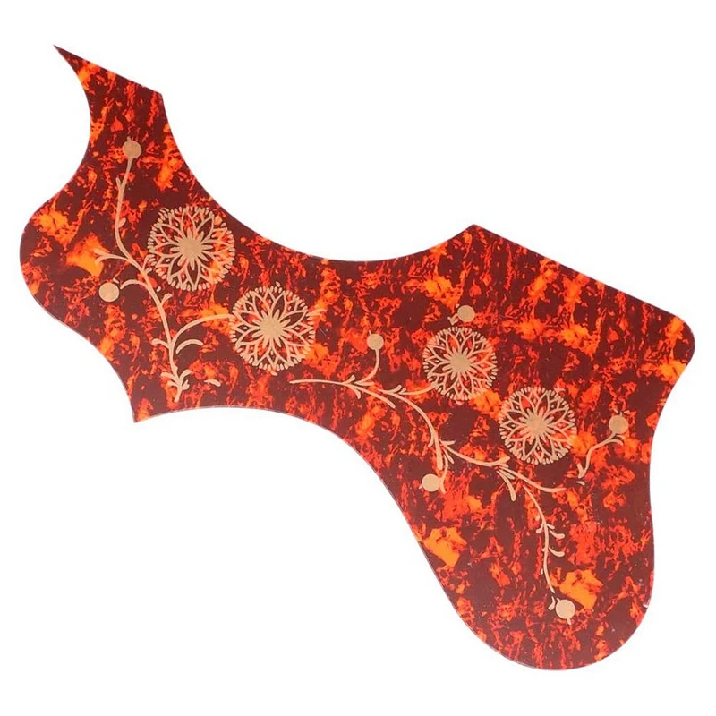 

2Pack 41in Acoustic Guitar Pick Guard Anti-Scratch Parts Left/Right Hand - Brown