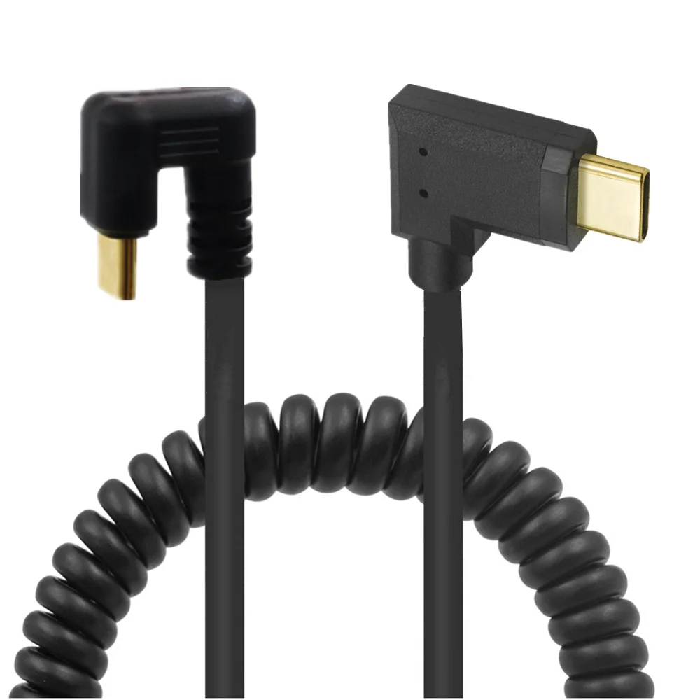 Выдвижной U-образный Автомобильный кабель для зарядки и передачи данных с