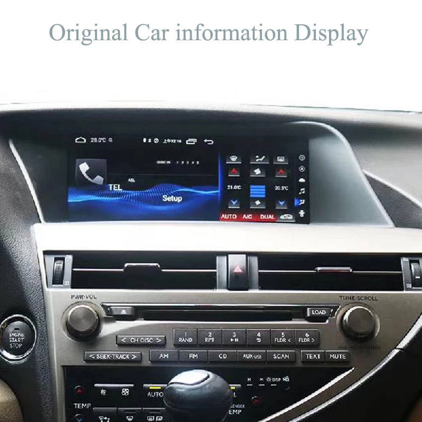 Car radio Android multimedia For Lexus RX RX270 RX350 RX400h RX450h 2008-2013 2014 2015 IPS Smart touch screen Carplay GPS | Автомобили и