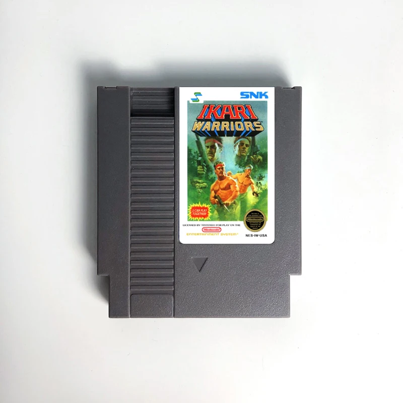 

Ikari Warriors or Ikari - Game Cartridge For NES Console 72 Pins