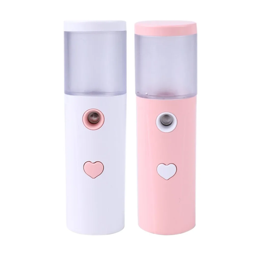 

Spray Facial Water Replenishing Instrument Cooling Face Sprayer USB Portable Humidifier Moisturizing Tool Mist Sprayer