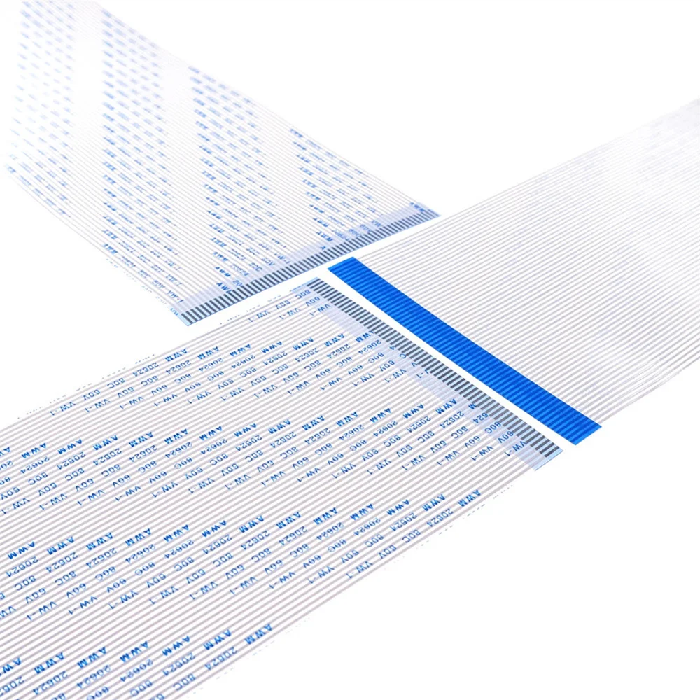 2 шт. FPC плоский гибкий кабель FFC Перемычка шаг 1 25 мм расстояние 60 Pin обратная