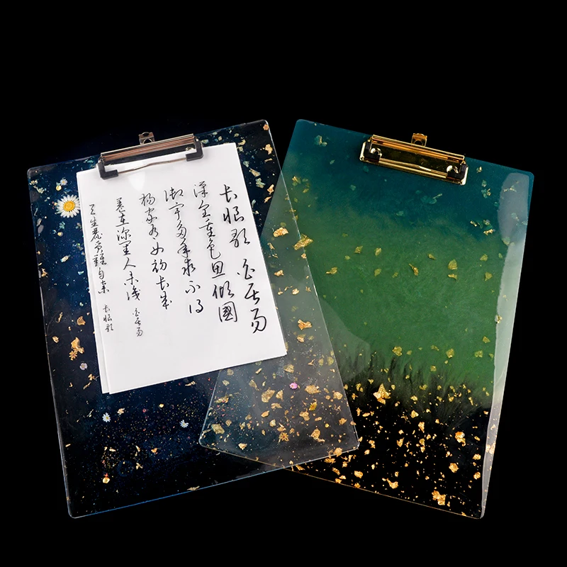 DIY файлов папки доска силиконовая эпоксидная смола форма кремния рисунок ручной