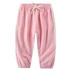 Брюки детские летние из хлопка и льна, с защитой от комаров