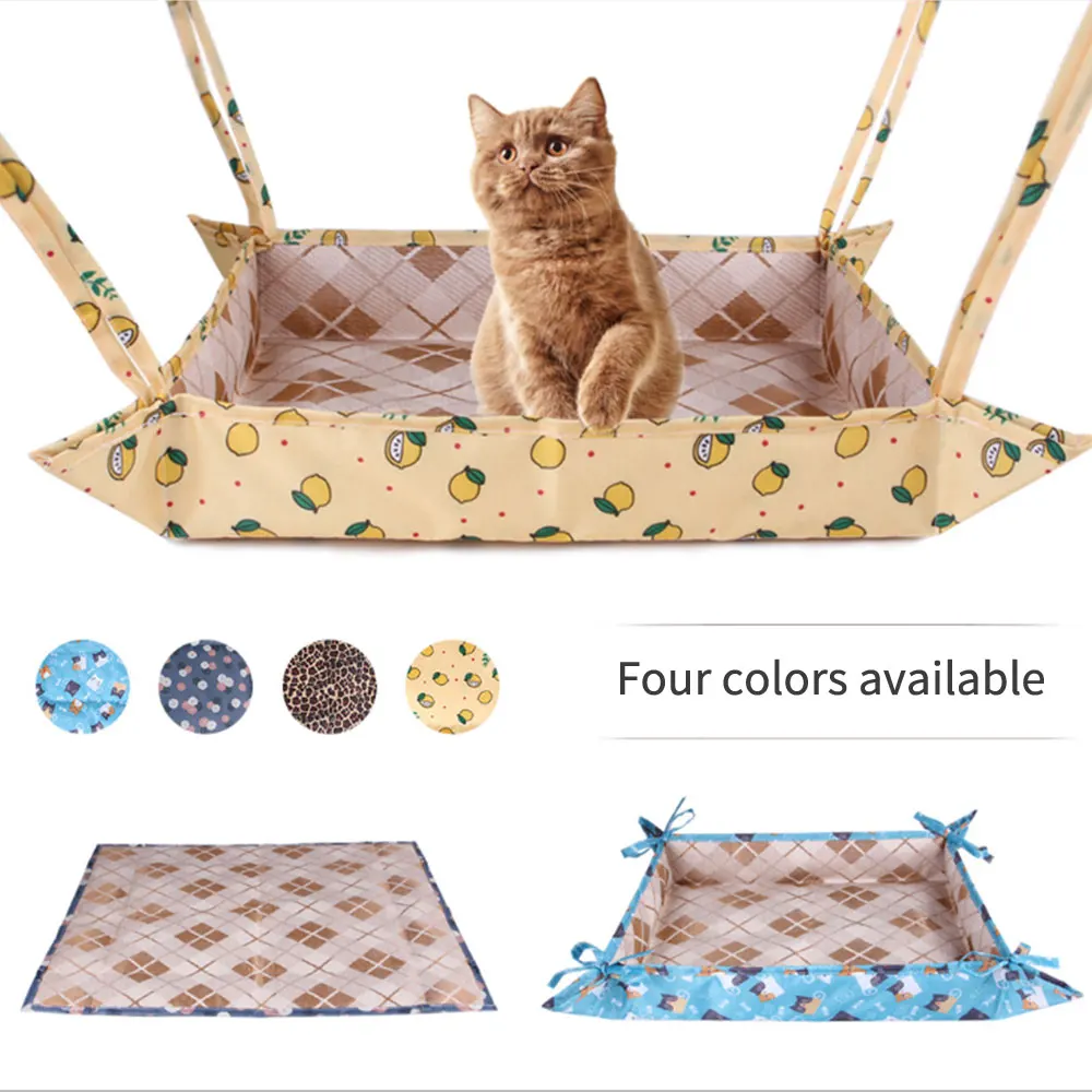 Лежанка для собак кошек диванов летних домашних животных охлаждающий коврик