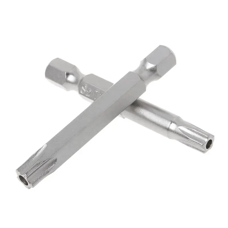 

T21D 7Pcs Star Drill Bits Screwdriver Magnetic Shank Hand Tools Five-pointed Star Bore T10-T40