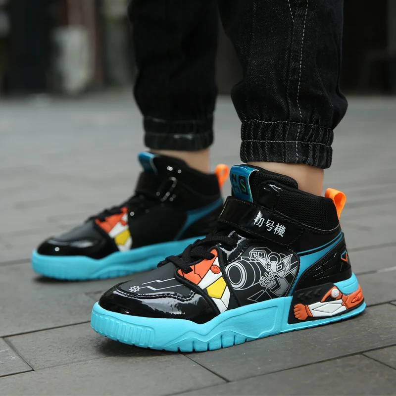 Новая детская осенне-зимняя повседневная обувь для мальчиков Evangelion Shogoki EVA-01 00 02 |