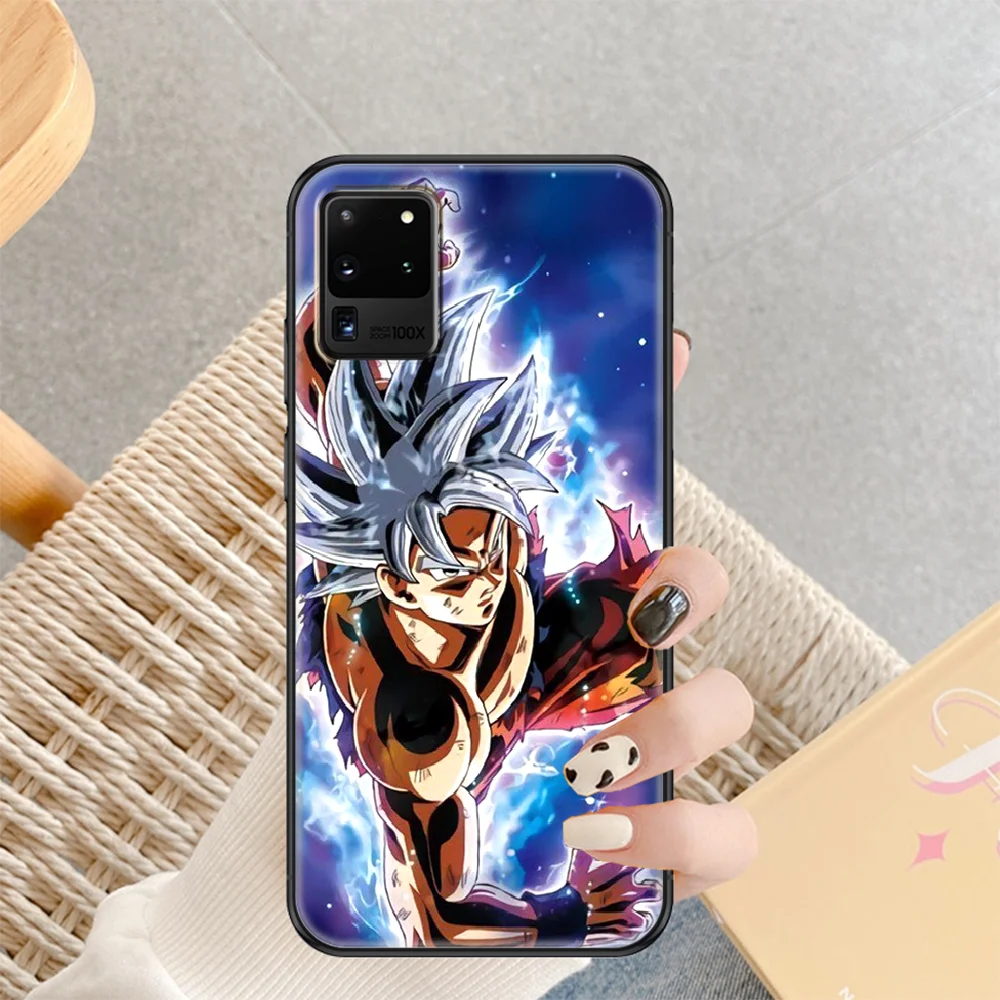 

Dragon Anime Ball Phone case For Samsung Galaxy Note 4 8 9 10 20 S8 S9 S10 S10E S20 Plus UITRA Ultra black art coque trend cover
