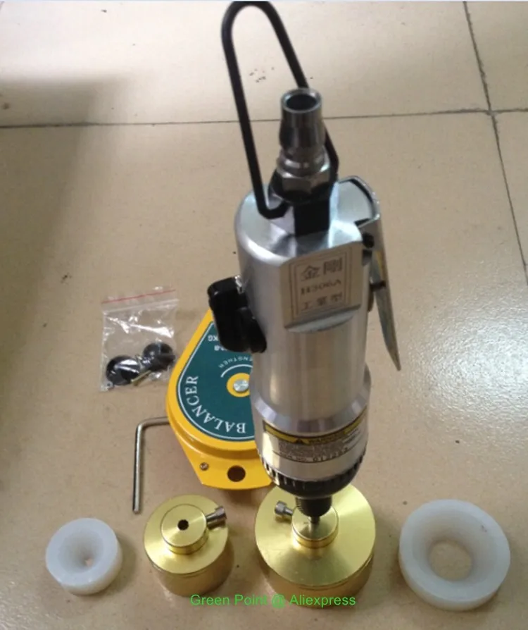 Новинка пневматический инструмент машина для прокрутки крышек пластиковых