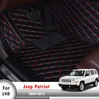 Автомобильные коврики для Jeep Patriot 2015 2014 2013 2012 2011 2010 2009 Liberty пользовательские автомобильные ножные колодки автомобильные ковры чехлы