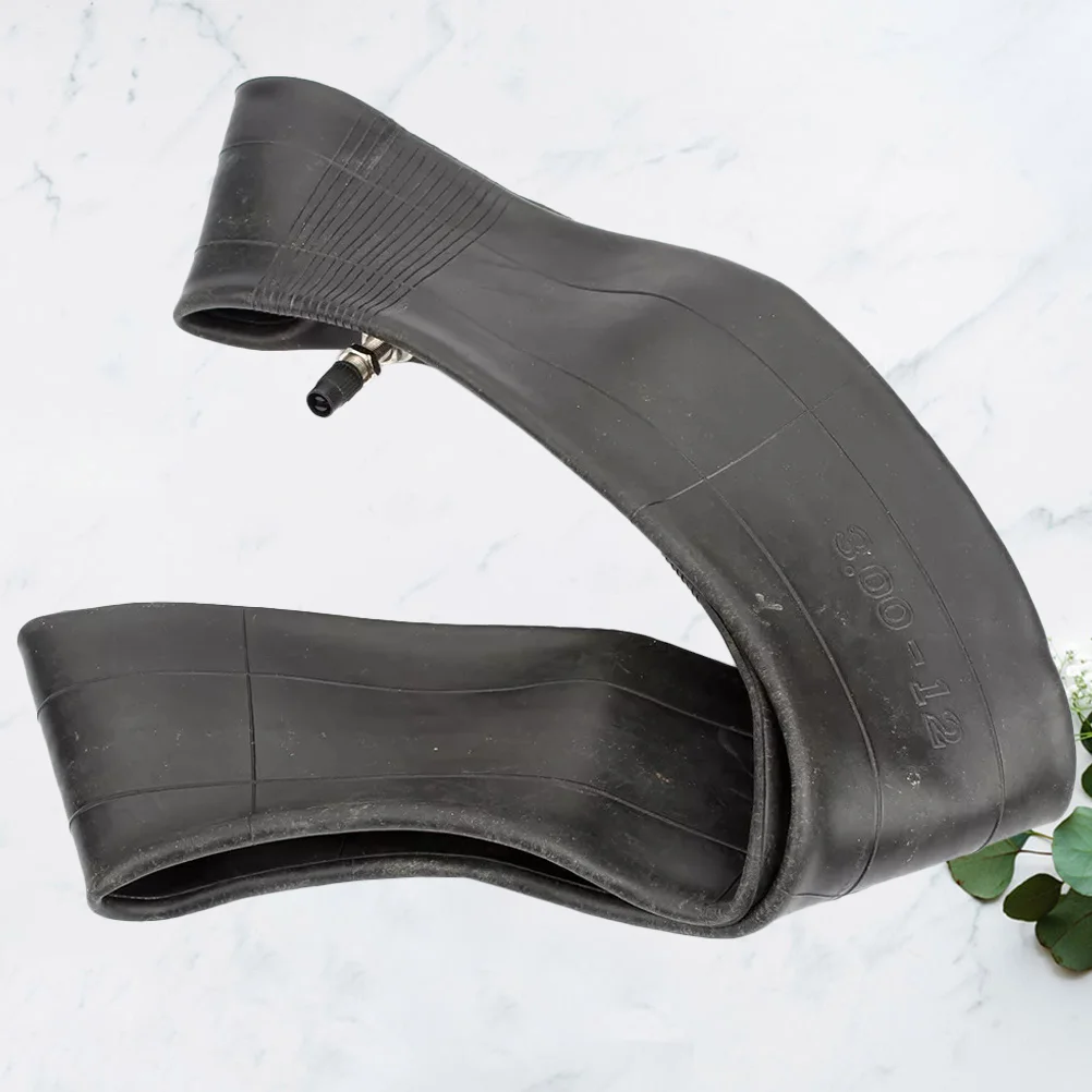 

1 шт. 80/100-12 3,00-12 дюймовые Шины аксессуары для внедорожников мотоциклов замена резиновой внутренней трубы (черный)