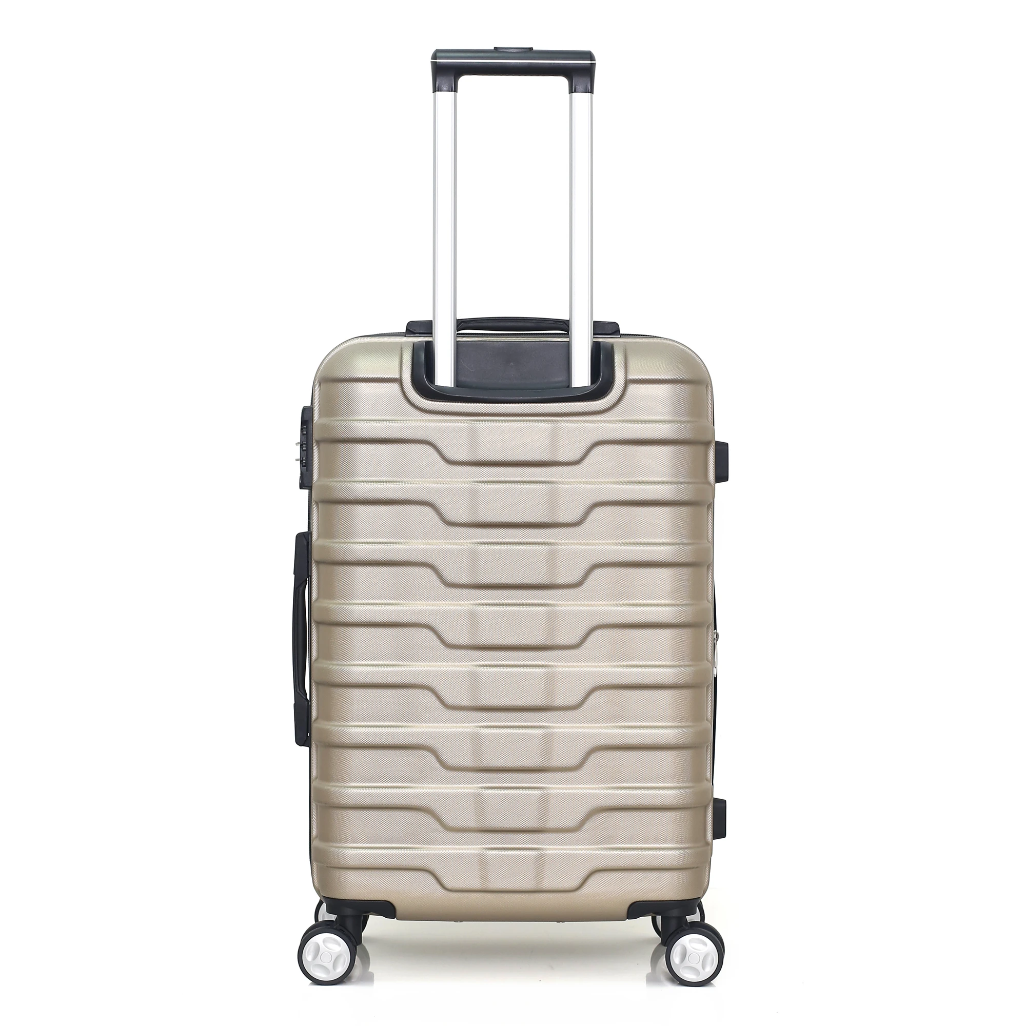 Багаж 3 шт набор abs багаж твердый костюм чехол светильник вес с расширяемым