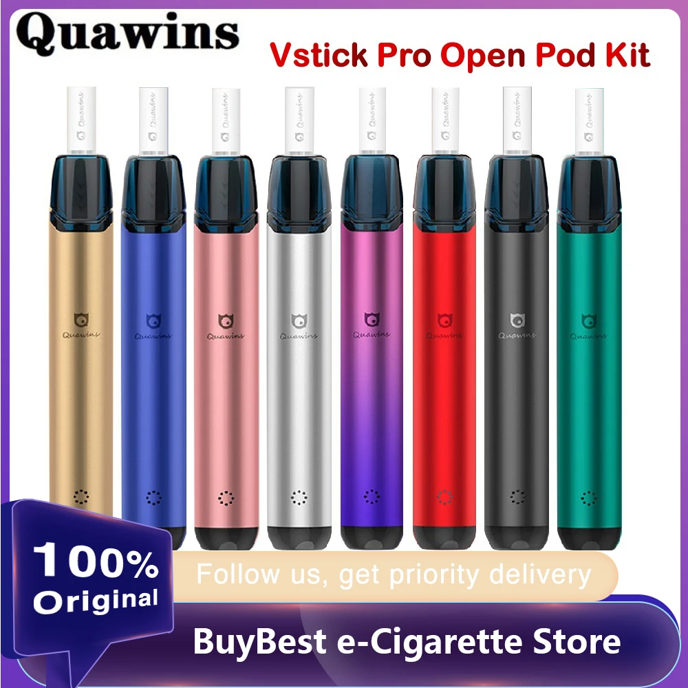 Набор для вейпа Quawins Vstick Pro электронная сигарета с аккумулятором 400 мАч и