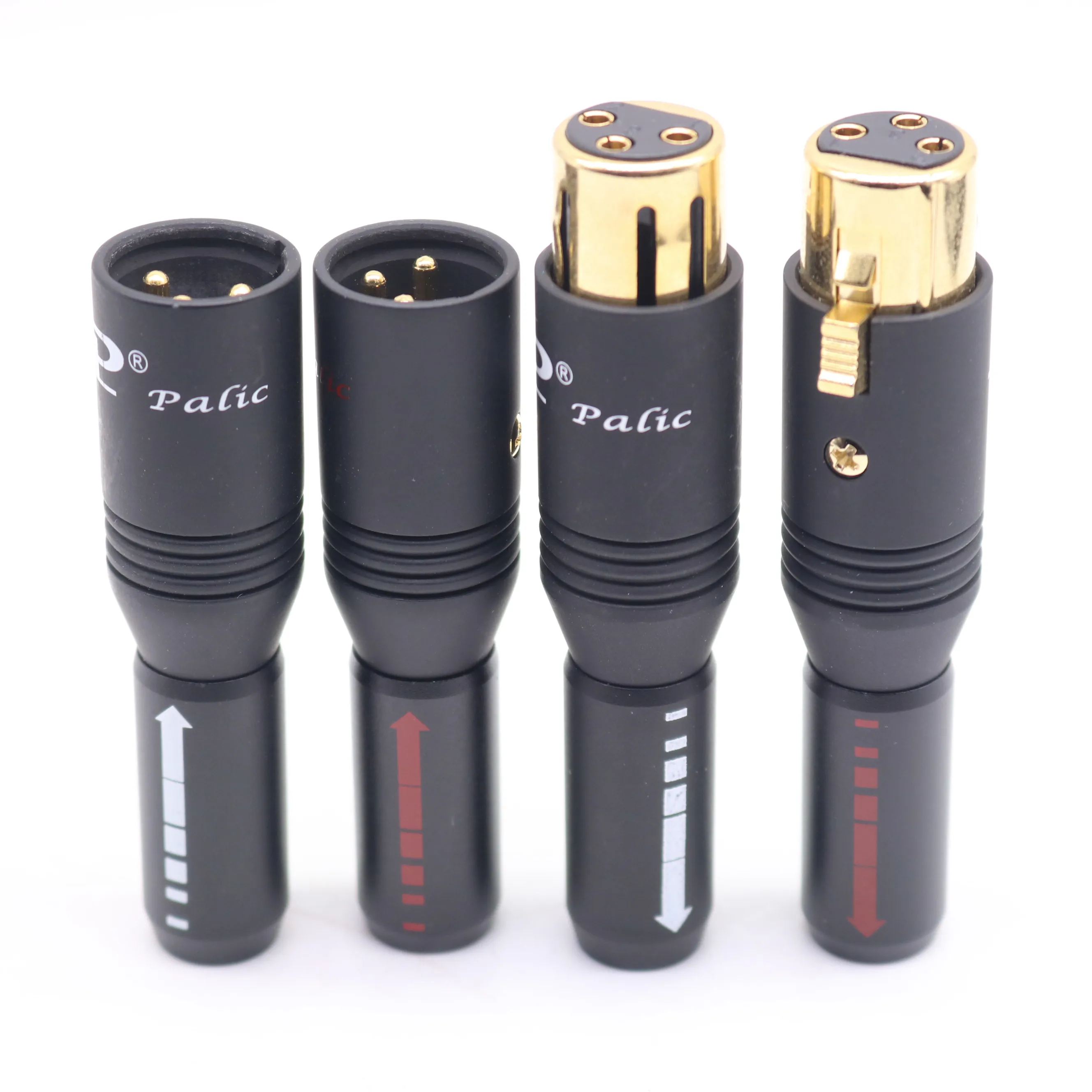2 пары/4 пары женский мужской XLR Сделано в Китае Hi end йиво XSSH аудио 3 контактный