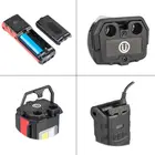 Супер яркий светодиодный фонарь COB с магнитным основанием и крючком, USB, перезаряжаемый, фонарь с настройкой яркости