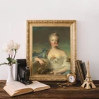 Античное художественное полотно, Женский портрет, 1700s, винтажный постер, эклектическое искусство, измененная картина на стену в стиле бохо, Настенная картина, домашний декор