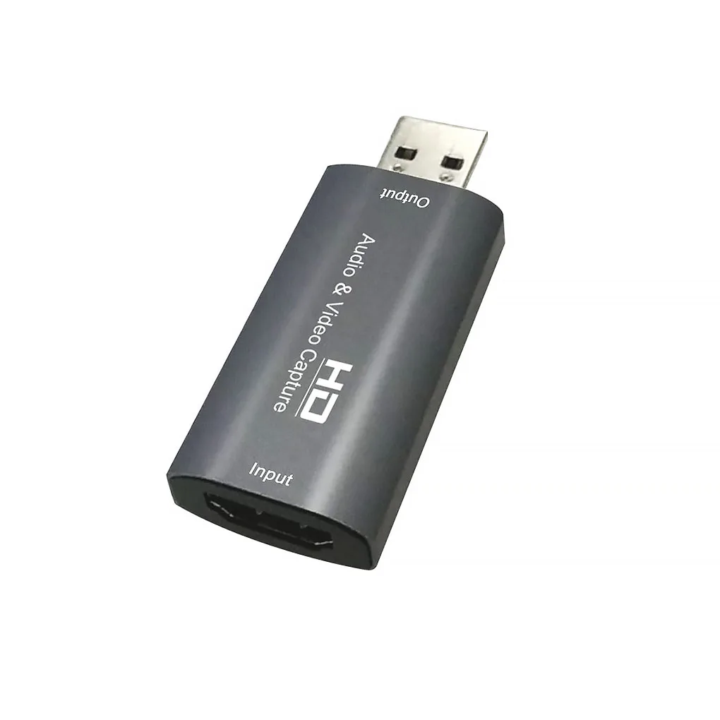 

Video Capture Card 4K Input 1080P Output Computer Game USB Video Audio Recorder Live Streaming Tool