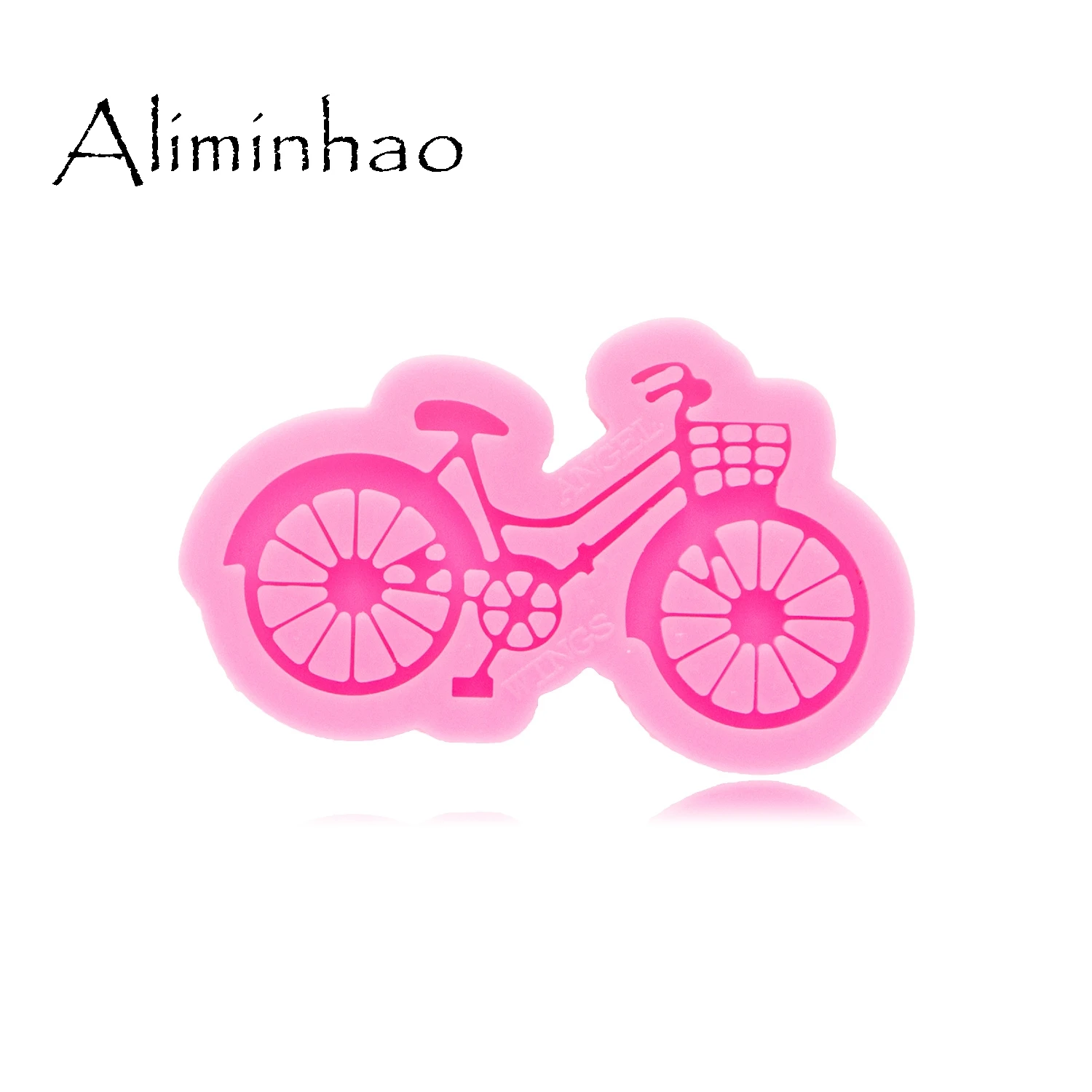 DY0556 Shiny Glossy Bicycle Keychain Mould Silicone Epoxy Resin Mold Jewellery Making | Дом и сад