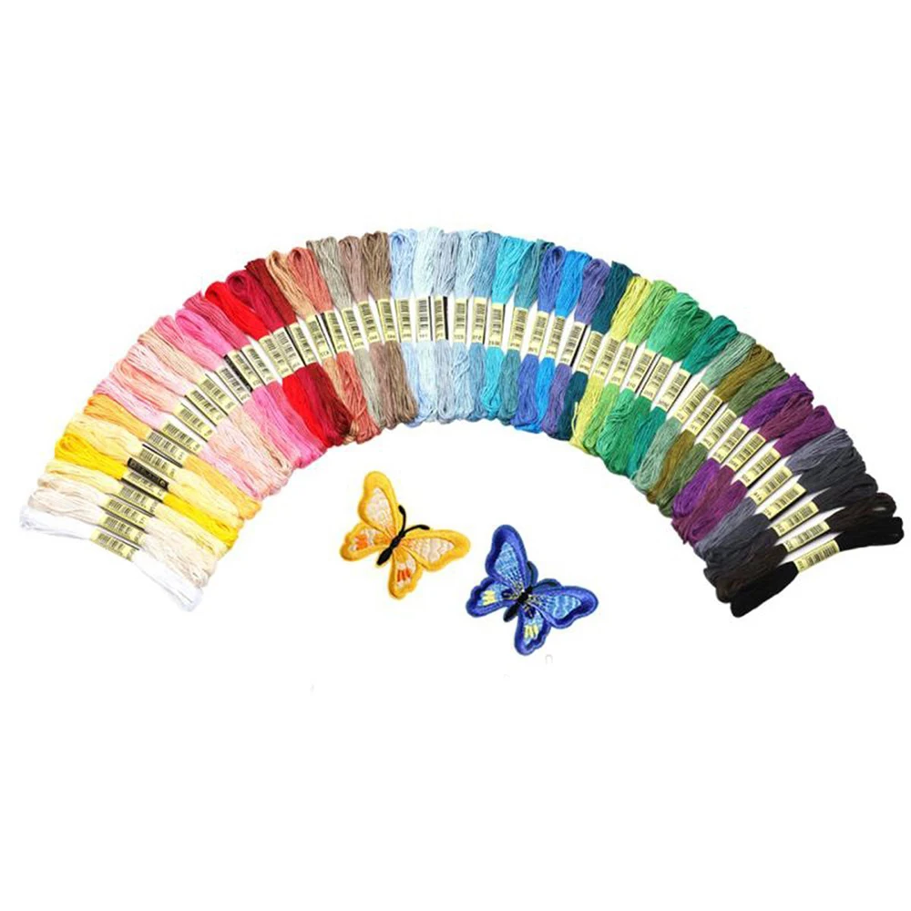 Стартовый Набор для вышивки волшебная ручка игла перфорации кольца нитки набор