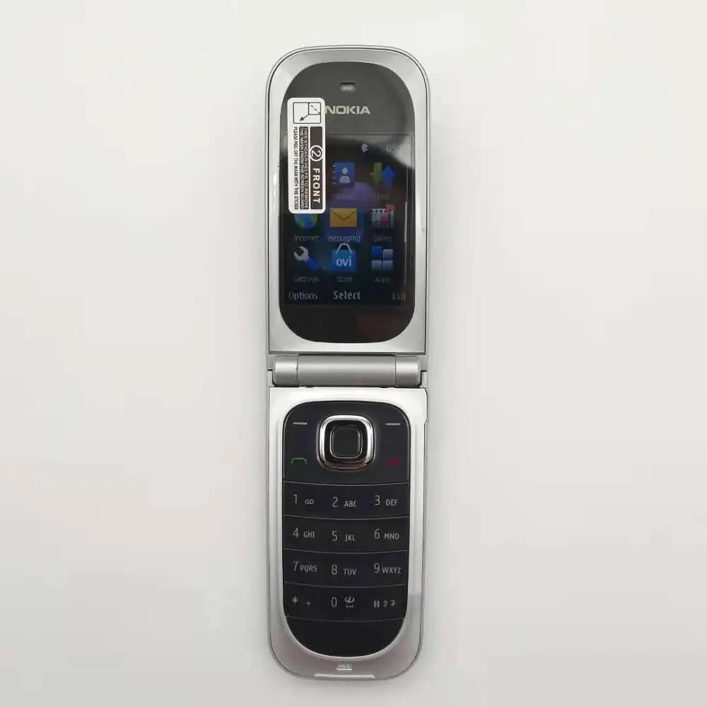 Nokia 7020 отремонтированы Оригинальный разблокированный флип 2 0 &quotGSM телефон 2G Bluetooth