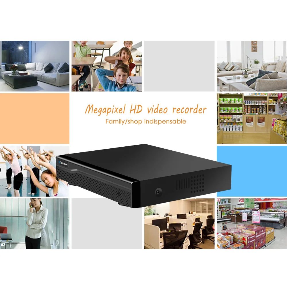 Vstarcam 8CH NVR аудио вход HDMI HD сетевой видеорегистратор для ip-камеры система безопасности CCTV N8209