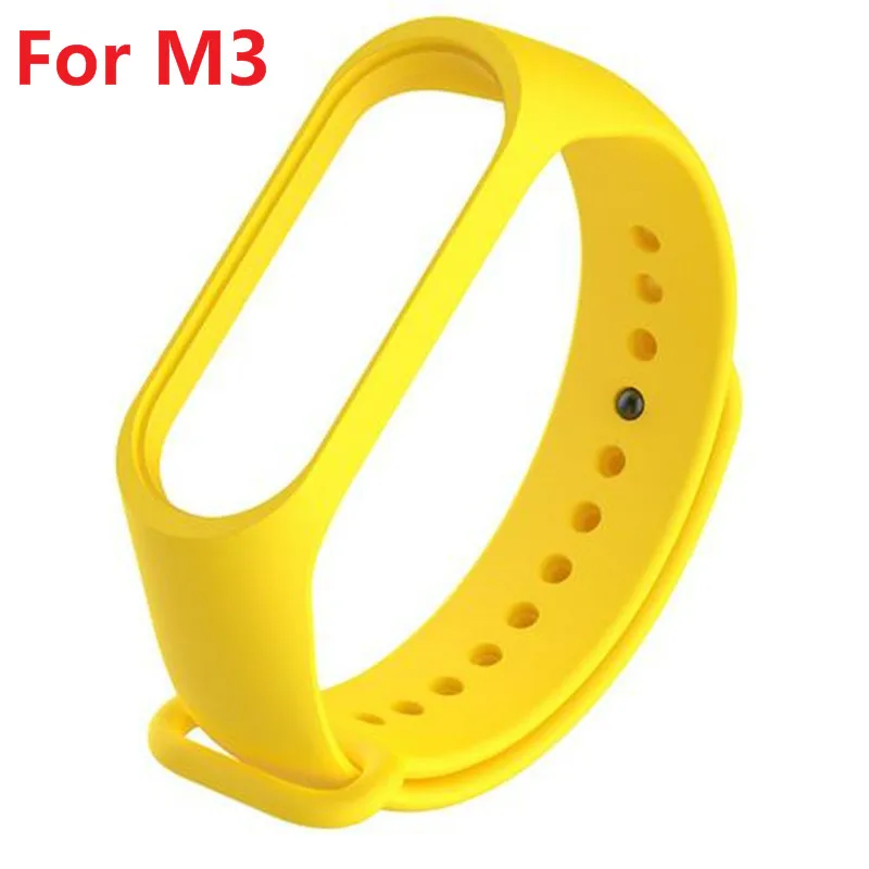 1x умный Браслет для xiaomi mi Band 3 4 спортивный ремешок часы силиконовый ремешок для xiaomi mi band 3 4 браслет mi band 4 3 ремешок - Цвет: For Xiaomi Mi Band 3