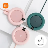 xiaomi youpin speed heater new coffee tea mug warmer pad electric heating cup 3 temperatures led adjustable for home office