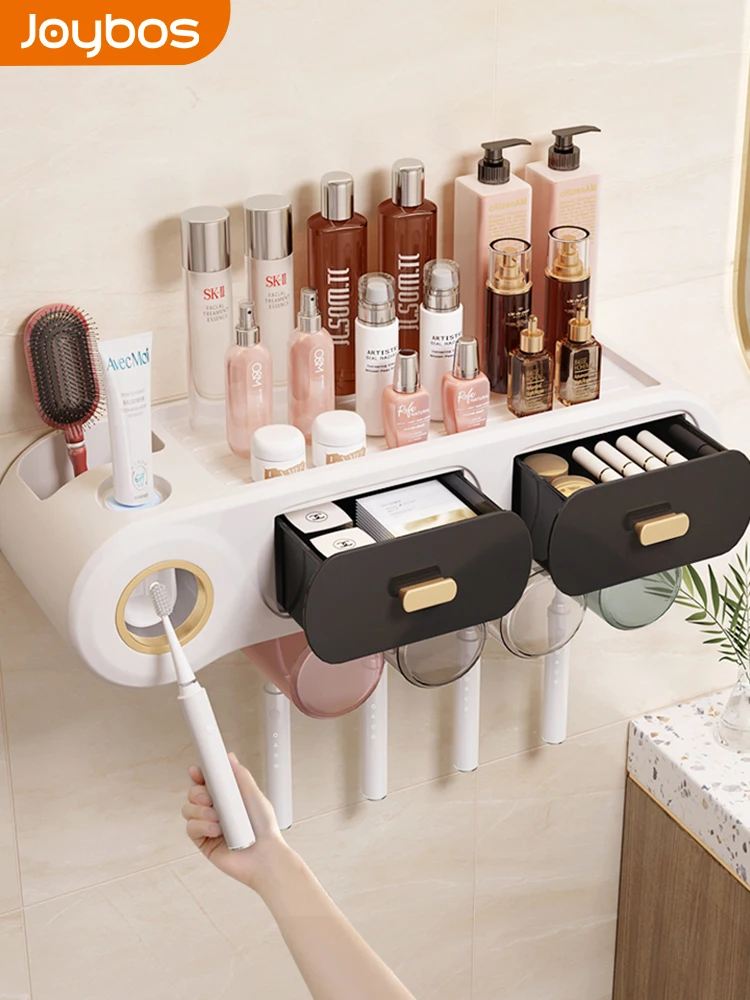 Стеллаж JOYBOS для хранения зубных щеток чашка чистки зубов ополаскивания полости