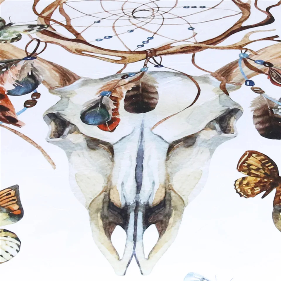 3 шт. постельное белье с принтом в виде бабочек|Пододеяльник| |