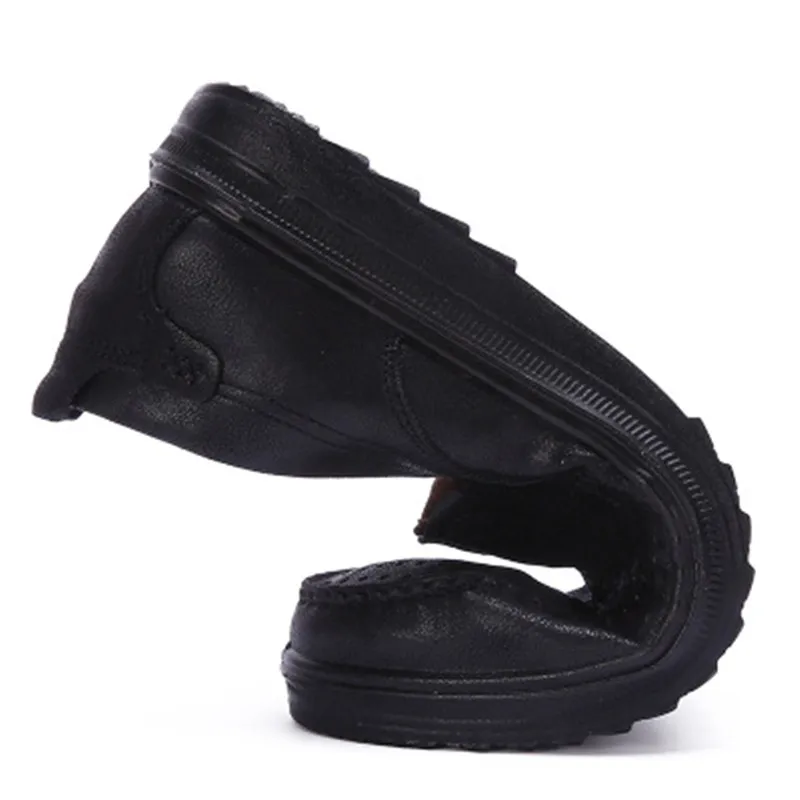 

Hot sale Men's Summer Hollow out Leather loafers Slip-on soft Casual Shoes Breathable Comfortable Flat Drive Shoes Mocassins