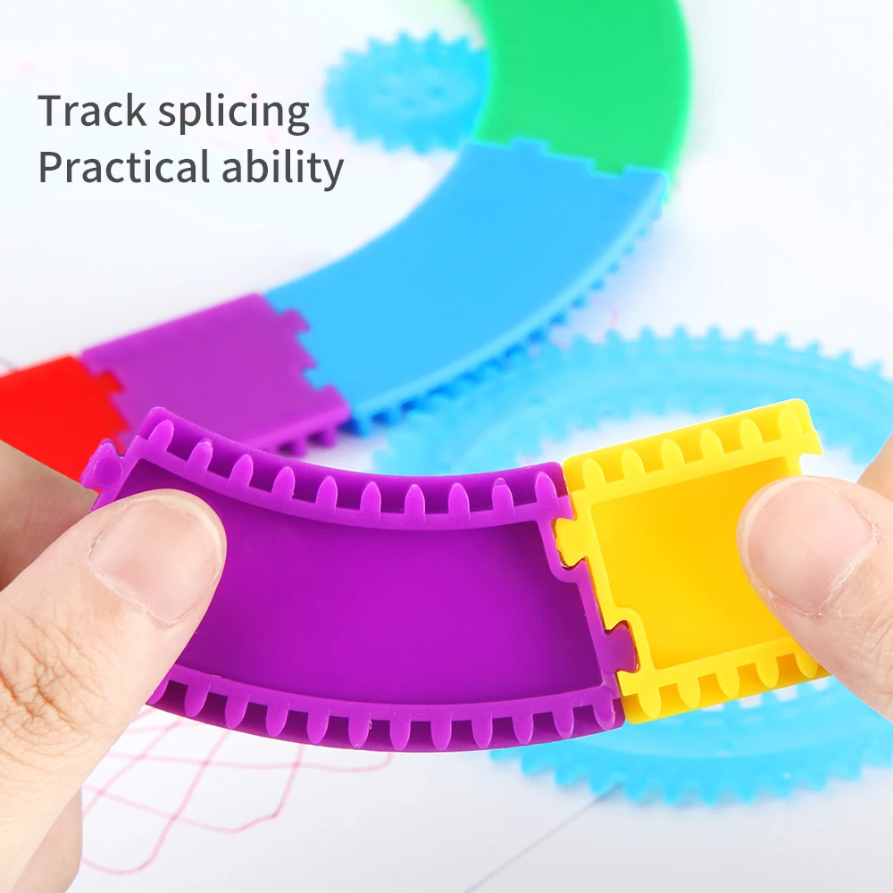 Спирограф для рисования детей детская игрушка креативный набор ручка Шестерня