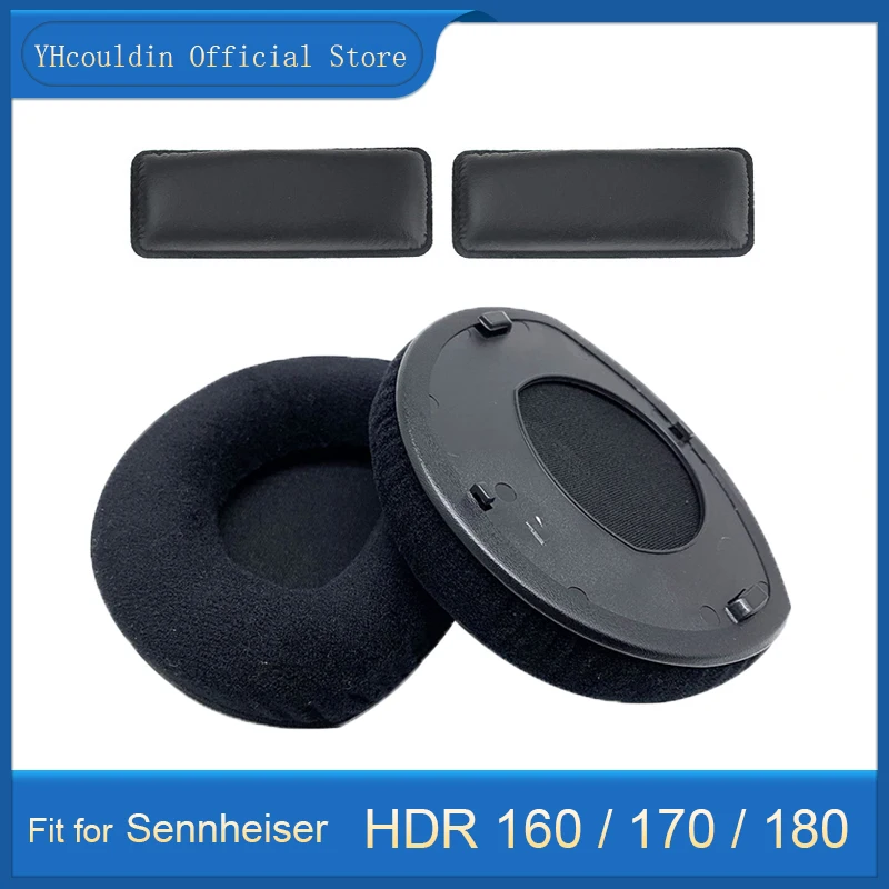 YHcouldin амбушюры для Sennheiser HDR 160 170 180 вкладыши наушников Сменная Губка из велюра с