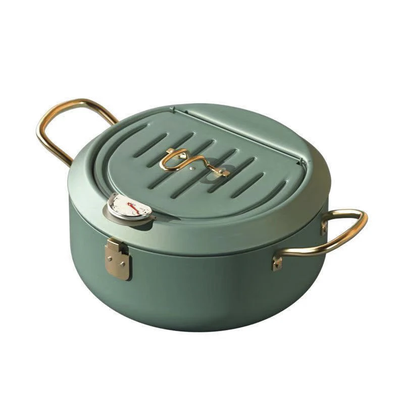 

Two People Food Japanese Style Tempura Frying Pan Household Mini Non-stick Induction Cooker Gas Frying Pan