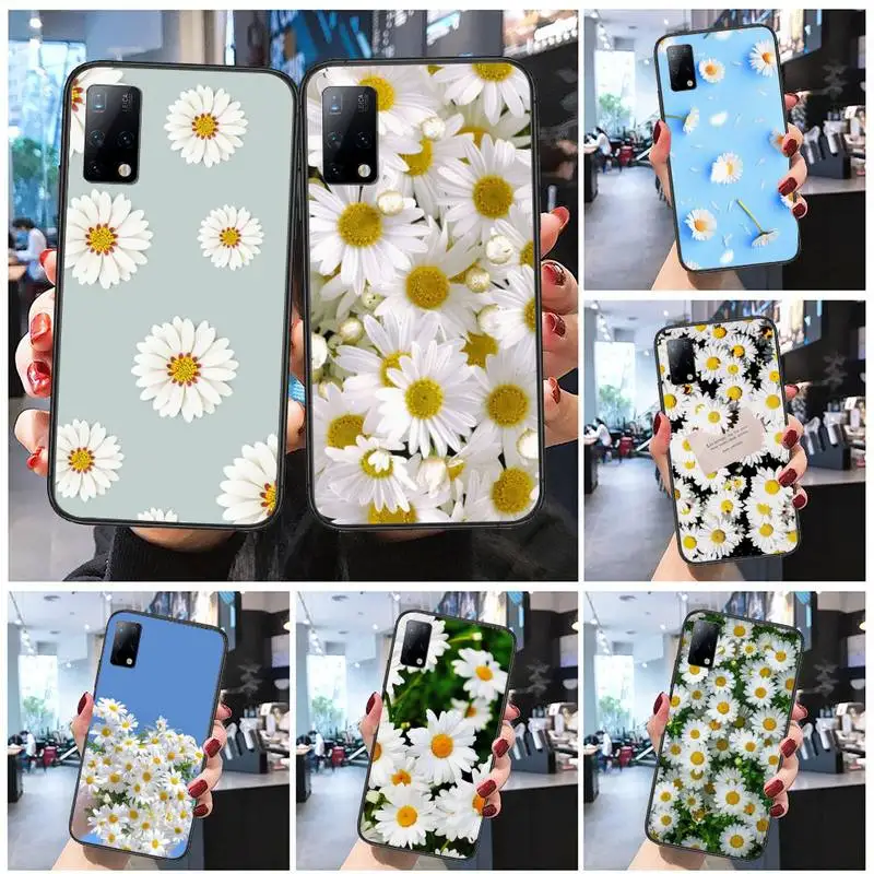 

Love Heart Daisy Phone Case For Xiaomi 9t pro lite 10 MIX 2S 3 note10lite 8 cc9 pro nax fundas cover