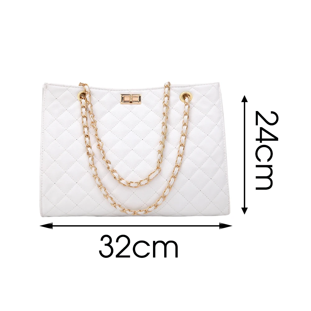 Модная женская кожаная сумка через плечо на цепочке знаменитая дизайнерская