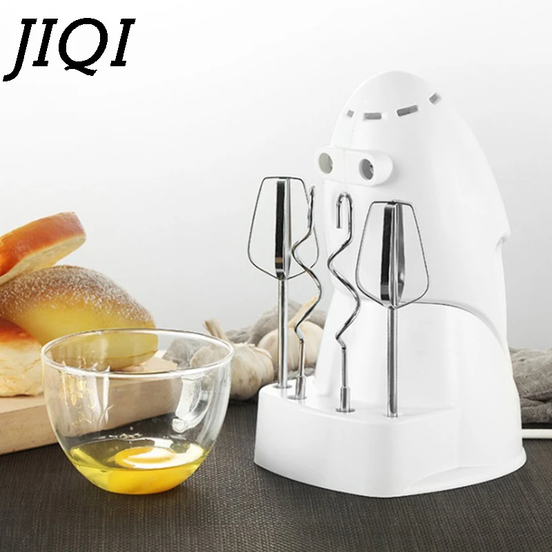 JIQI Электрический Ручной Миксер для продуктов крема яйца блендер хлеб десерт