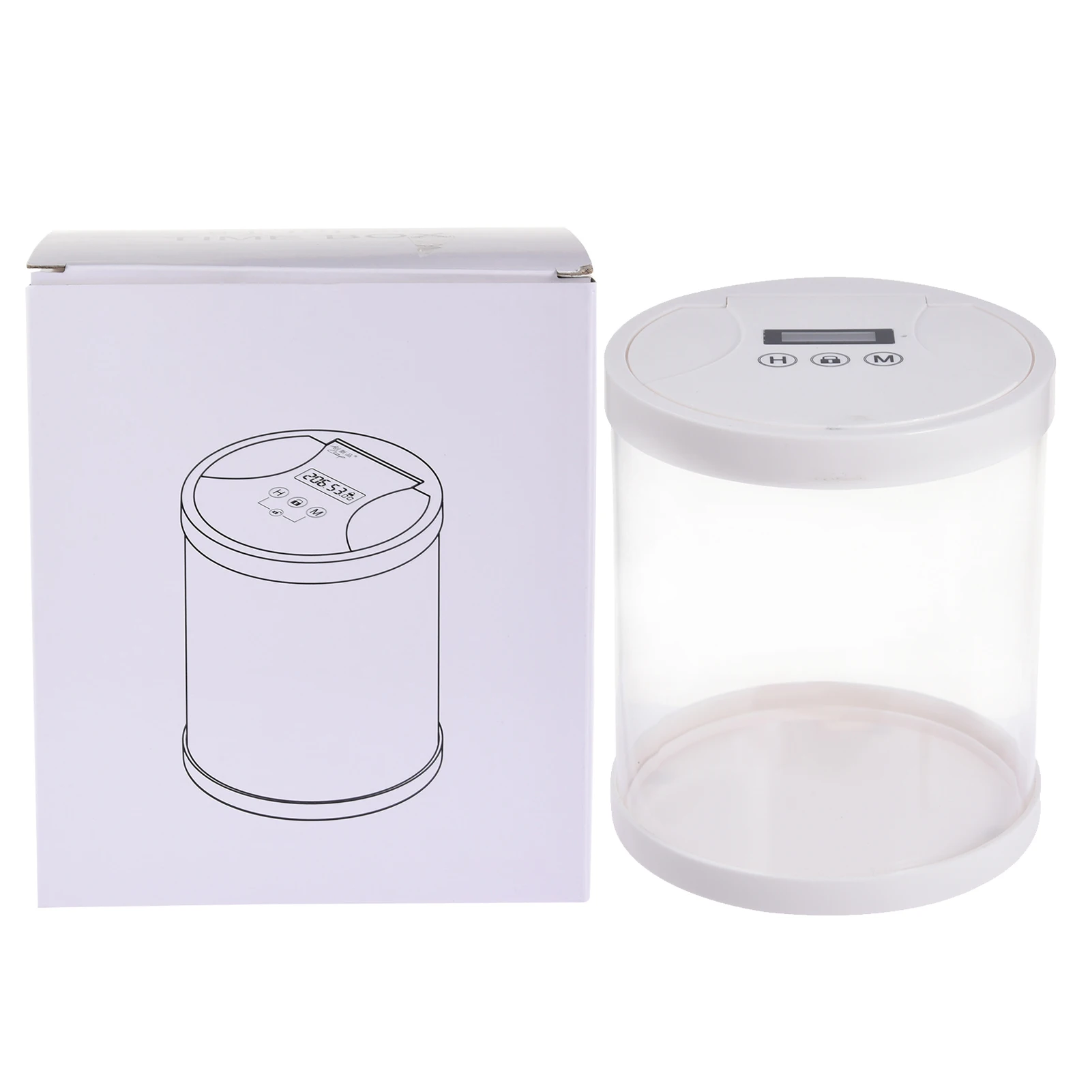 

Electronic Time Lock Box Timer Lock Container Multi Function Time Lock Box Bin For Cigarettes Toys Mobile Phones No Battery