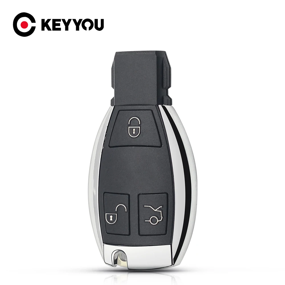 KEYYOU 3X пульт дистанционного управления 3 корпус для ключей на кнопке Mercedes Benz Smart Key