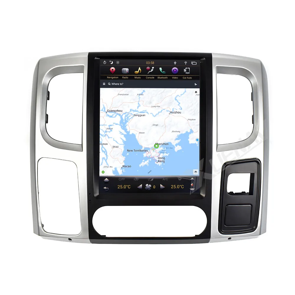 Car Autoradio GPS Navigation DVD player For Dodge RAM 1500 2009- 2019 Support Android App download and Google play store | Автомобили и