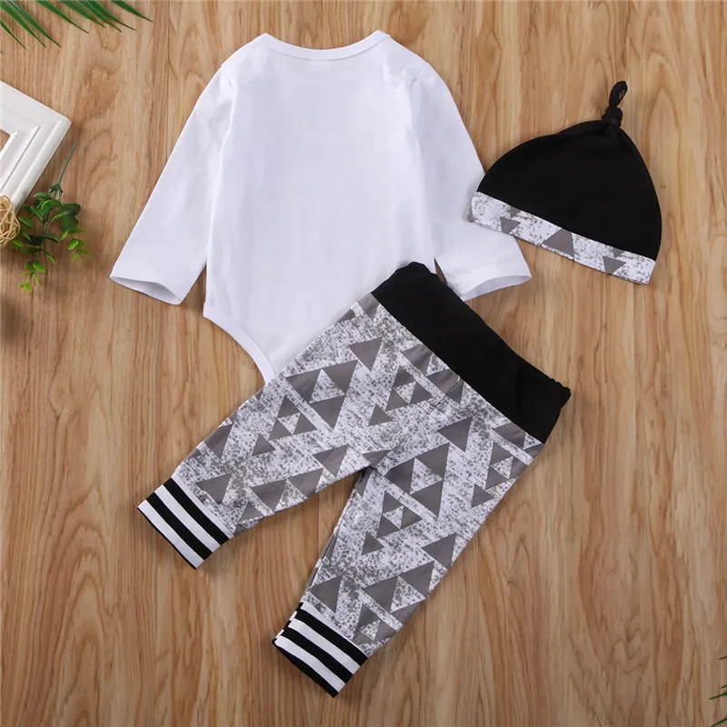 Комплект одежды для новорожденных мальчиков и девочек 0-18 месяцев комбинезон