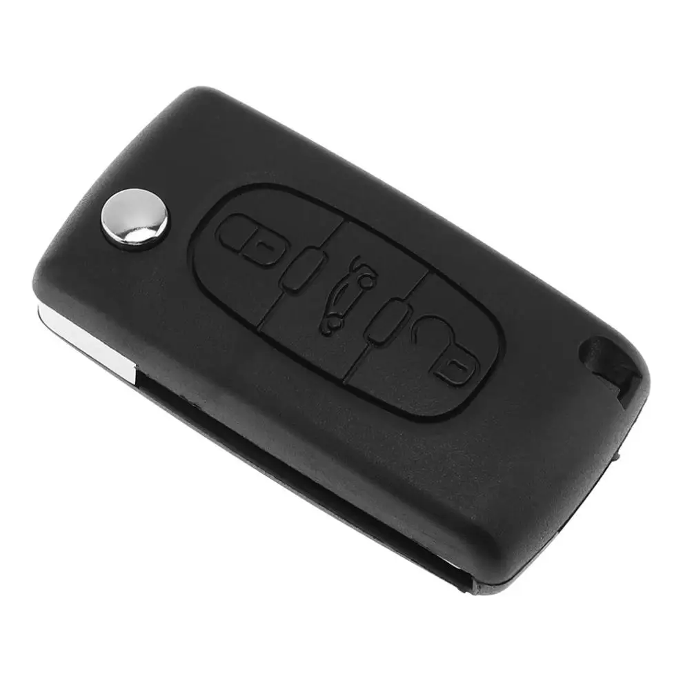 433 МГц 3 кнопки без ключа дистанционный брелок ID46 Chip и HU83 Blade CE0536 для Citroen C3 C4 C5