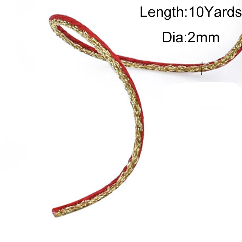 Christmas Decoration For Tree Dia 2mm Colorful Ribbons Home Xmas Kids Gift New Year Decor Noel | Дом и сад