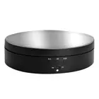 3 скорости электрическая вращающаяся витрина зеркало поворотный стол держатель батареи