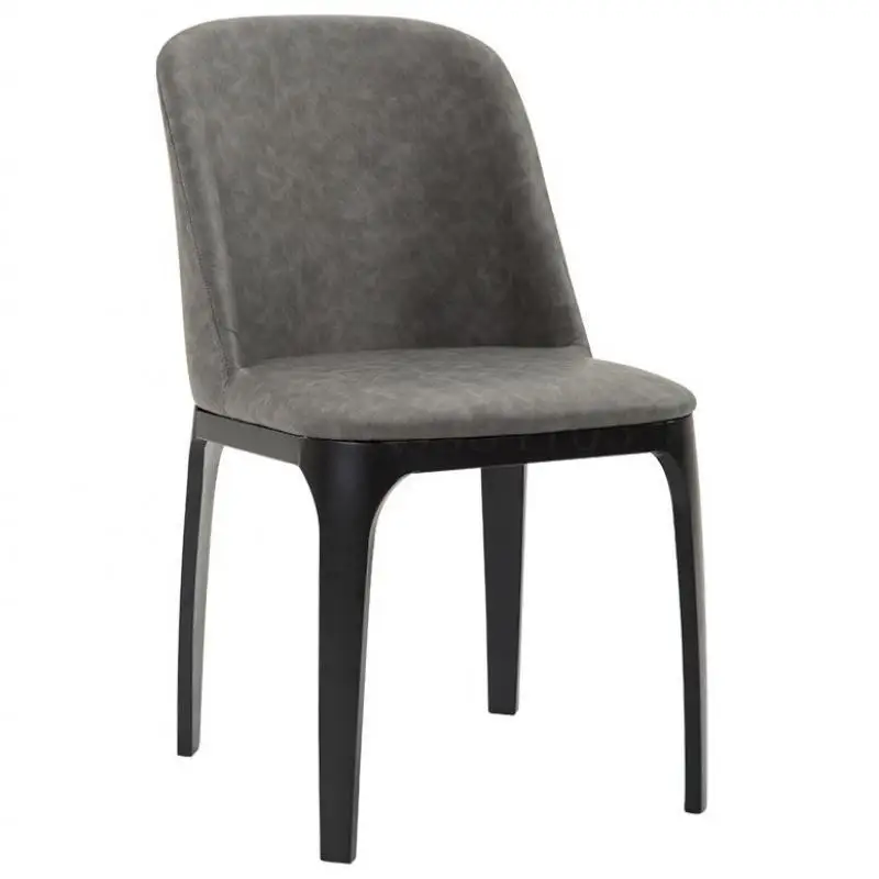 Скандинавский обеденный стул современный минималистичный домашний светлый