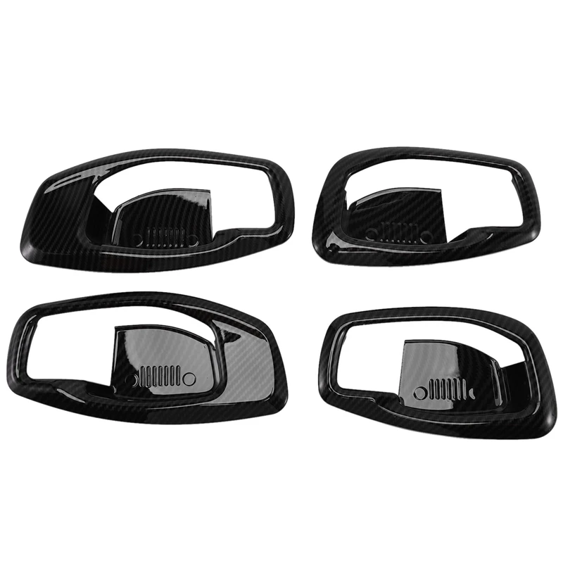 Наклейка на внутреннюю дверную ручку автомобиля Jeep Compass 2017-2019 | Автомобили и