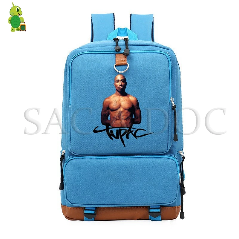26 Tupac 2Pac рюкзак для женщин и мужчин рюкзак для ноутбука школьная сумка для подростков повседневный рюкзак хип хоп Легенда дорожные сумки - Цвет: 26