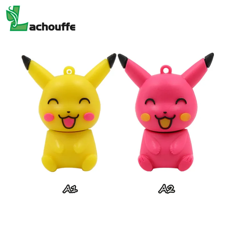 Мультяшный флеш накопитель 4 ГБ 8 карта памяти Pendrive 16 32 64 USB Pikachu 128 диск Pokemon U|USB