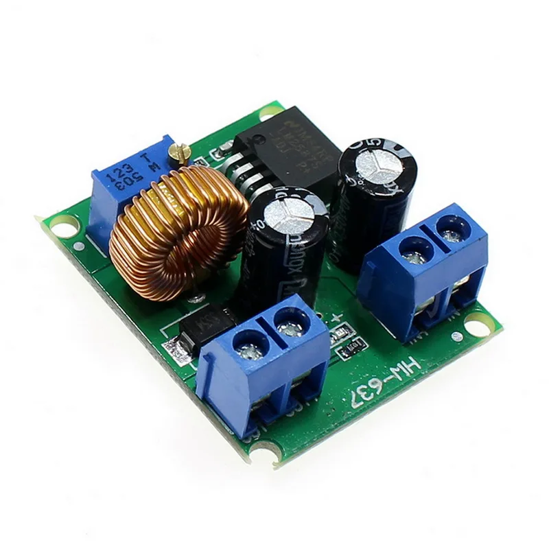 Dc-dc 3v-35v до 4v-40v регулируемый Повышающий Модуль питания 3v 5v 12v 19v 24v 30v 36v повышающий